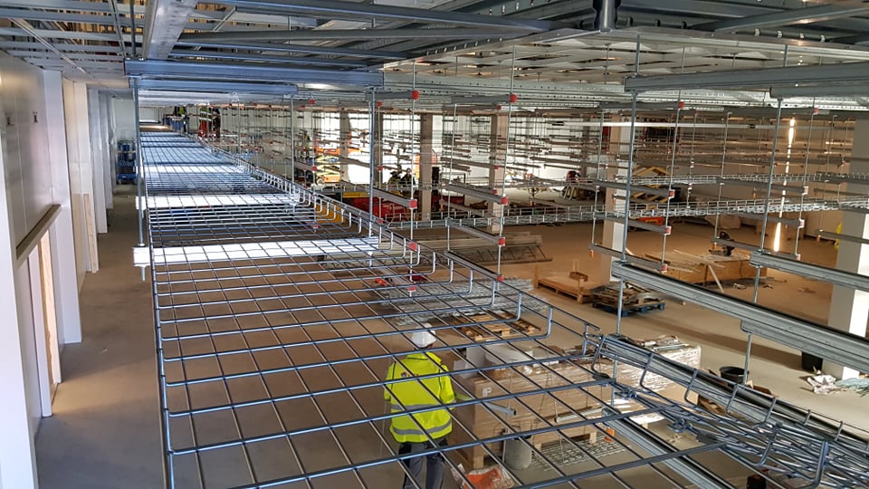 Fotografia z realizácie · Datacenter - Fetsund
